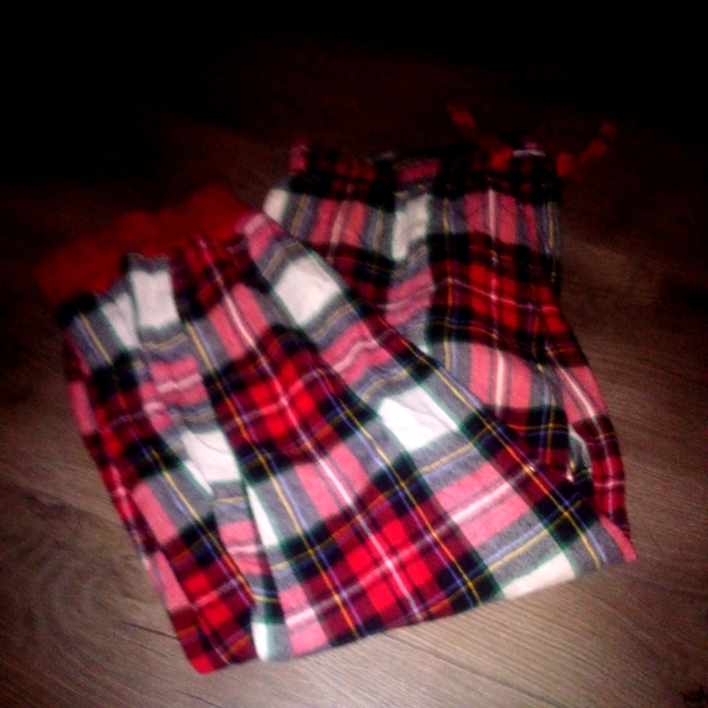 Plaid women's size M Pajama Pants
